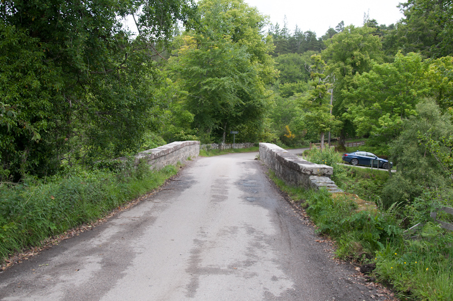 Orrin Bridge over River Orrin, At Aultgowrie