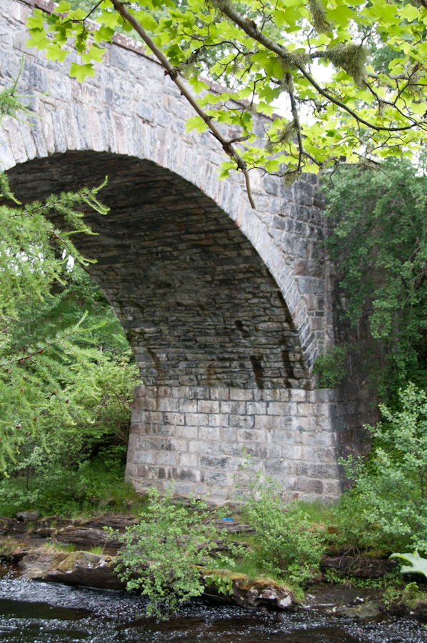 Orrin Bridge over River Orrin, At Aultgowrie
