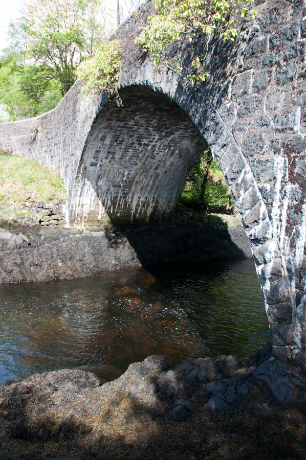 The Ivy Bridge over River Aline, Ardtornish
