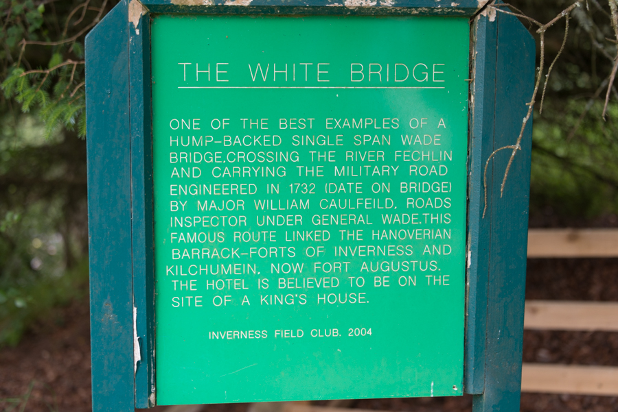 Old Bridge over River Foyers, Whitebridge