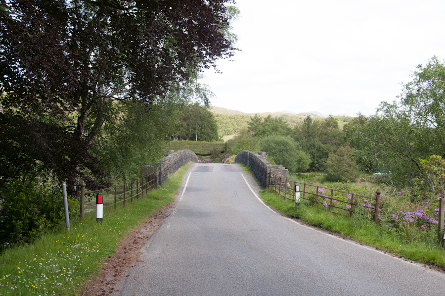 Shiel Bridge, Road Bridge over River Shiel