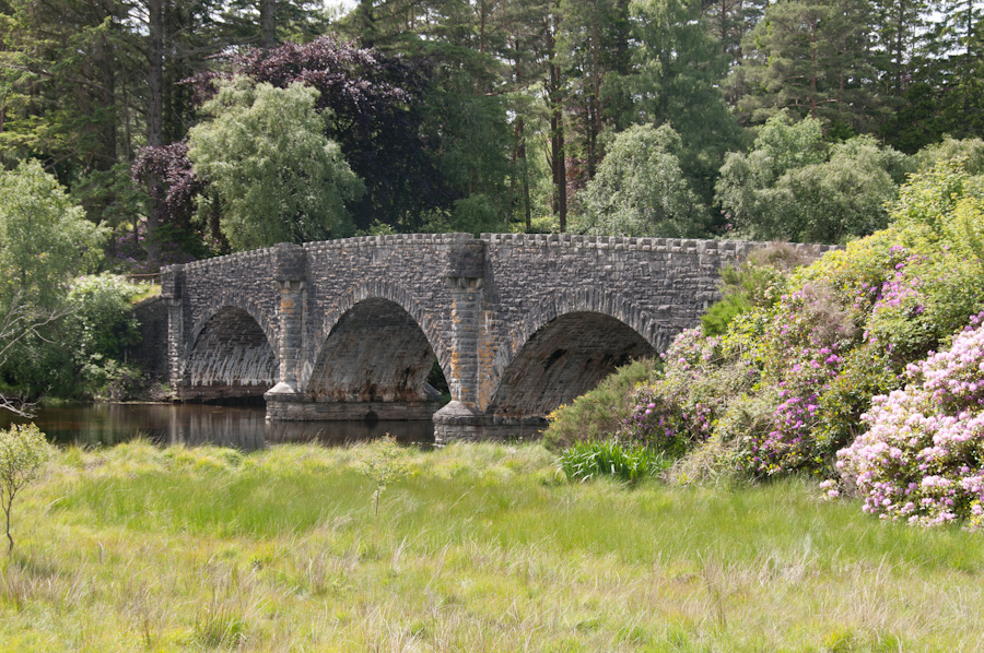 Shiel Bridge, Road Bridge over River Shiel