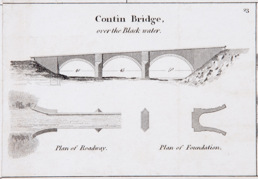 Contin Bridge over River Blackwater
