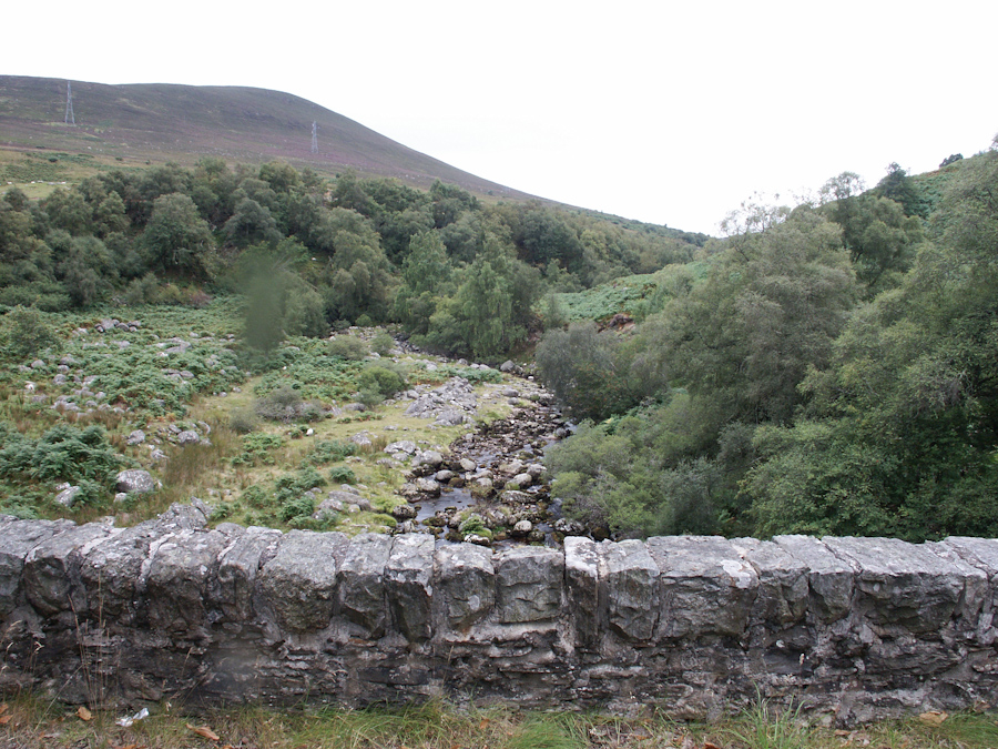 Bridge over Easter Fearn Burn, A836 Road