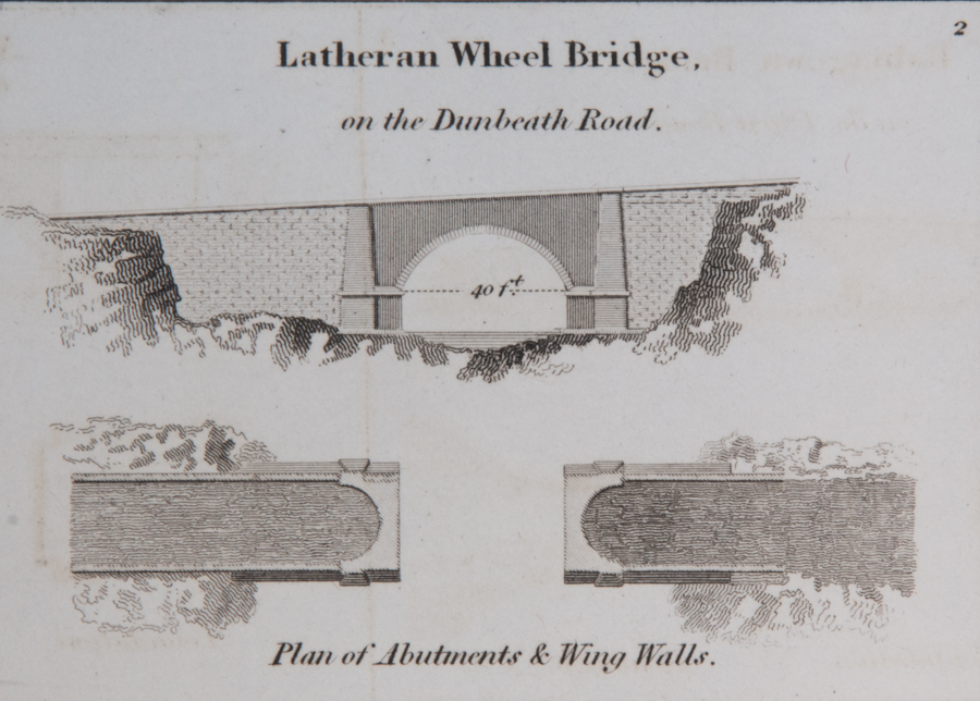 Latheronwheel Bridge over Burn of Latherwheel (on A9)
