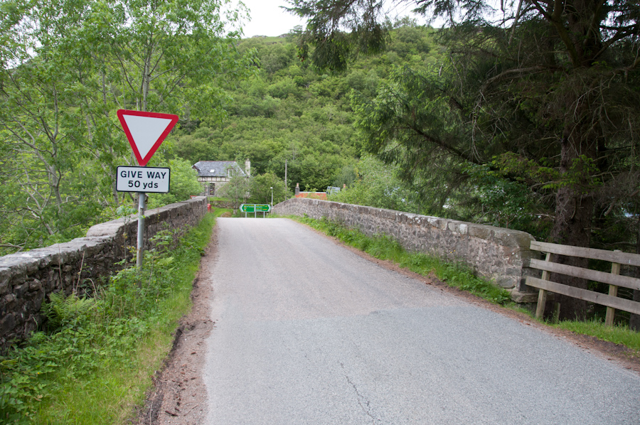 Shiel Bridge & Causeway, over River Shiel