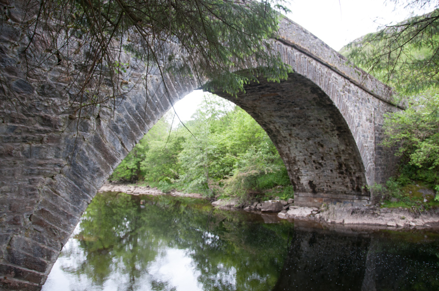 Shiel Bridge & Causeway, over River Shiel