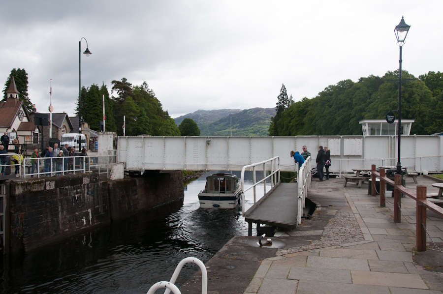 Caledonian Canal, Fort Augustus Swing Bridge