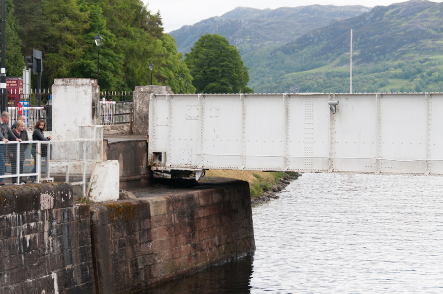 Caledonian Canal, Fort Augustus Swing Bridge