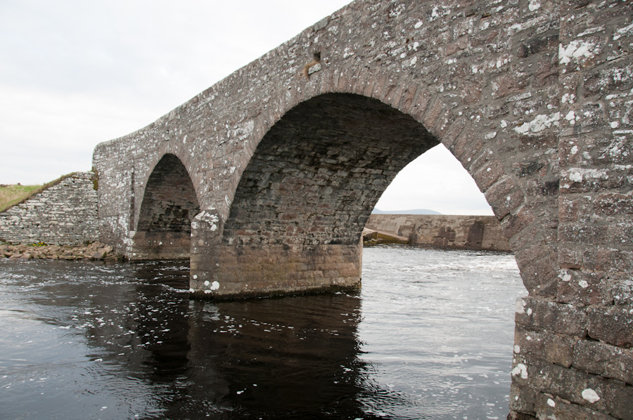 Loch More Bridge over River Thurso