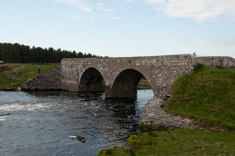 Loch More Bridge over River Thurso
