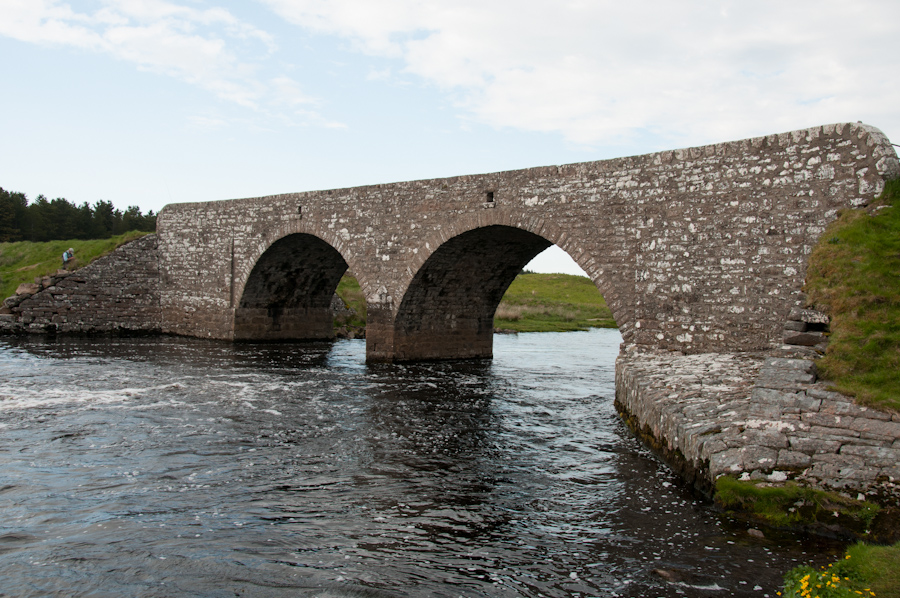 Loch More Bridge over River Thurso