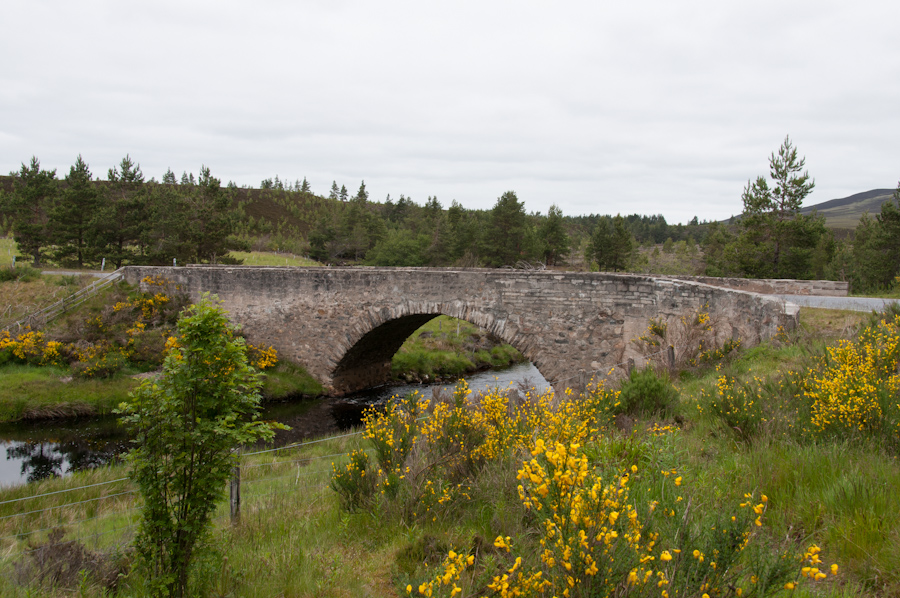 Dava Bridge, over Dorback Burn