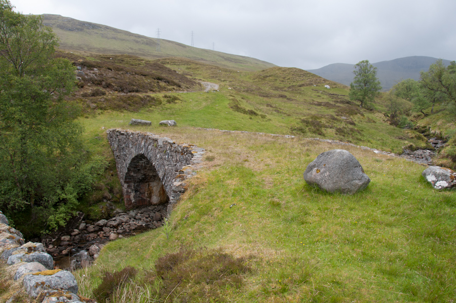 Corrieyairack Pass, Uchdachan Bridge