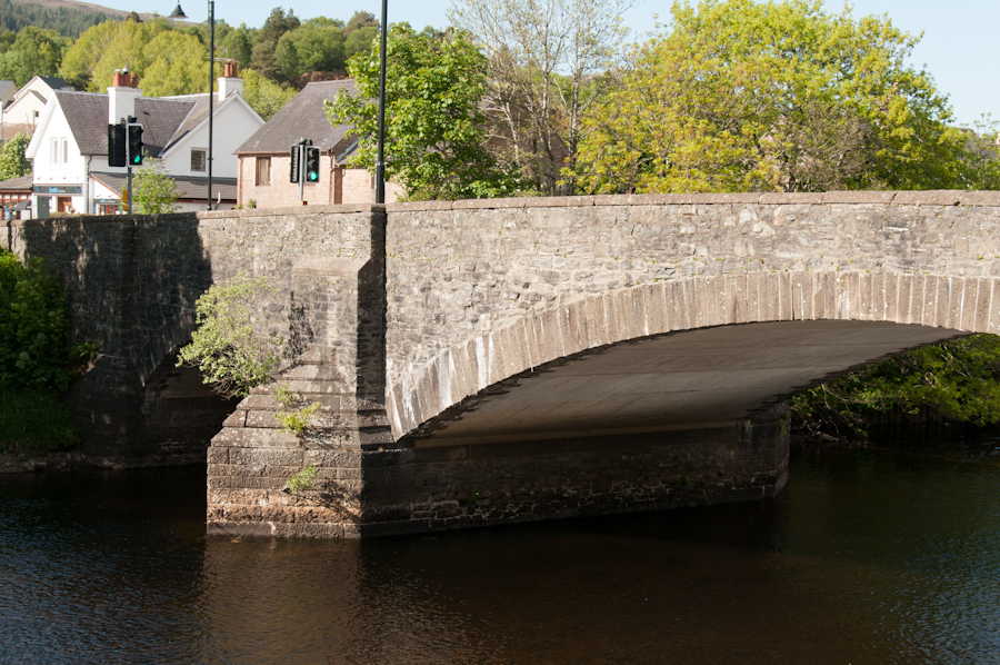 Road Bridge Carrying A82 over River Oich, Fort Augustus