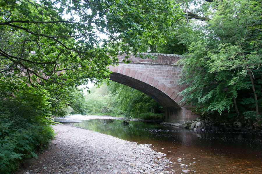 Holme Rose Bridge over River Nairn