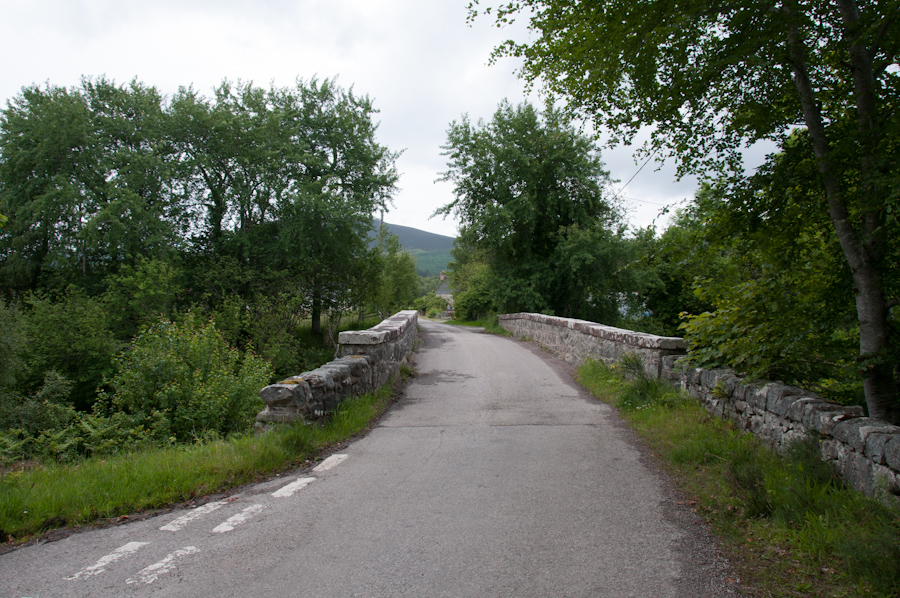 Orrin Bridge over River Orrin, At Aultgowrie