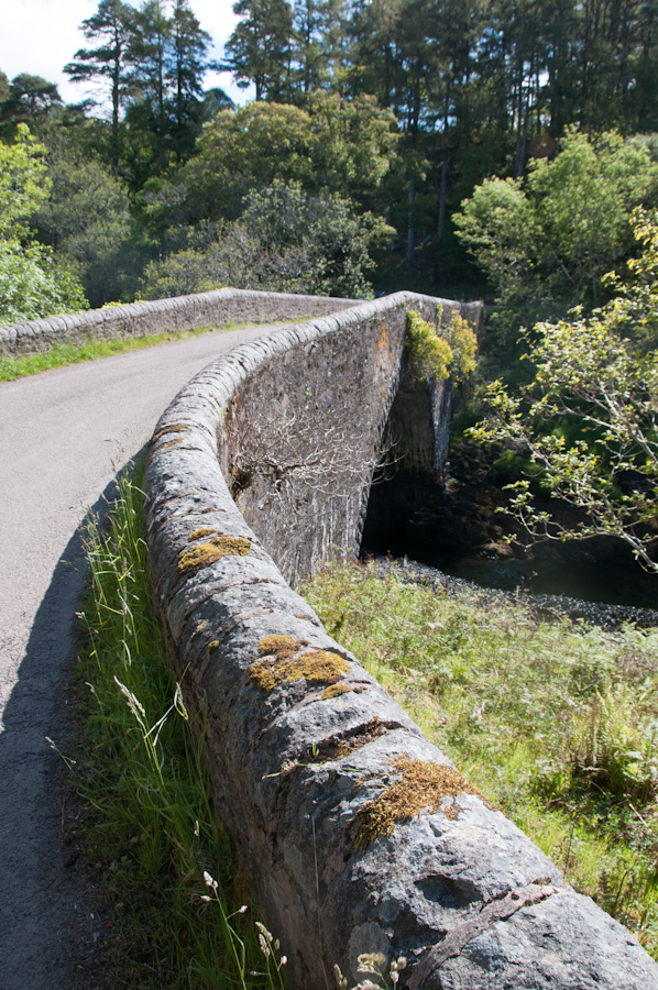 The Ivy Bridge over River Aline, Ardtornish