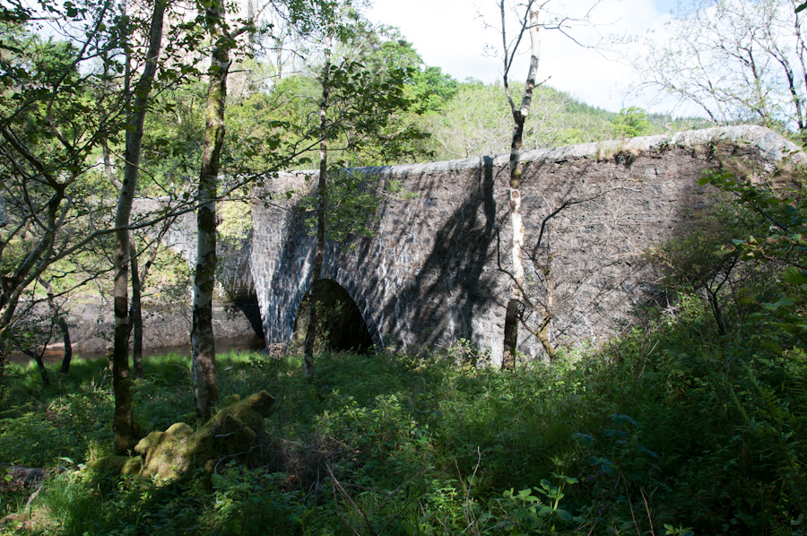 The Ivy Bridge over River Aline, Ardtornish