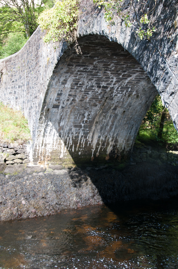 The Ivy Bridge over River Aline, Ardtornish