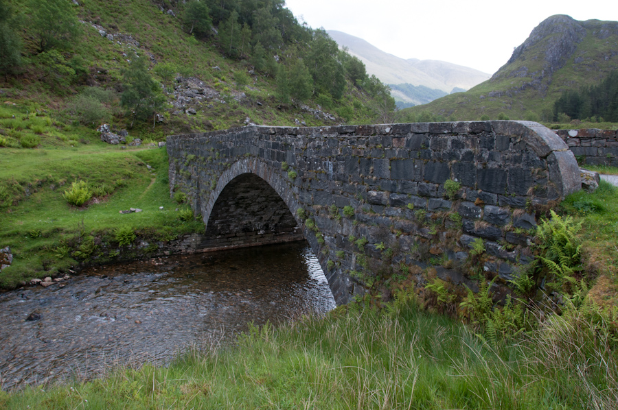 Bridge Near Site of Battle of Glenshiel, over River Shiel