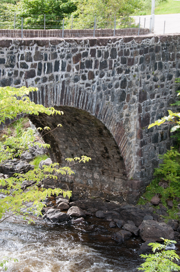 Lochinver Bridge over River Inver