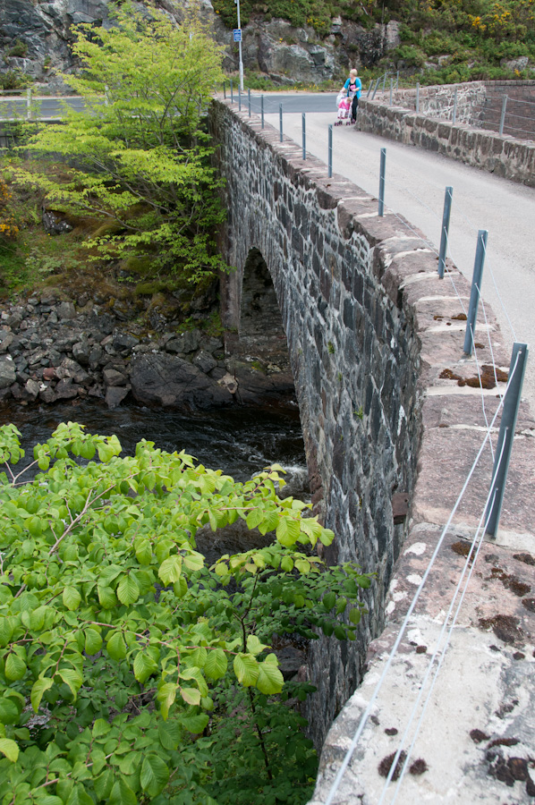 Lochinver Bridge over River Inver