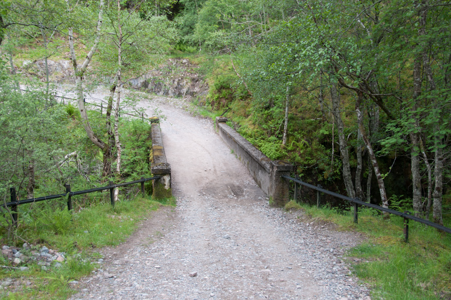 Kinlochleven, Bridge on General Wade's Military Road (West Highland Way)