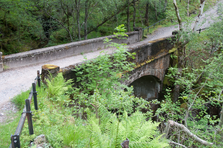 Kinlochleven, Bridge on General Wade's Military Road (West Highland Way)