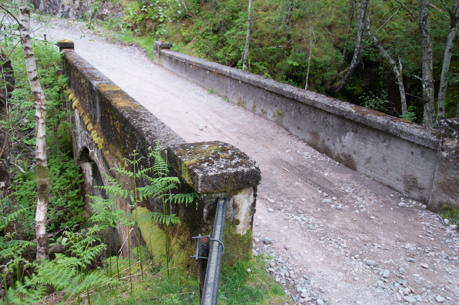 Kinlochleven, Bridge on General Wade's Military Road (West Highland Way)