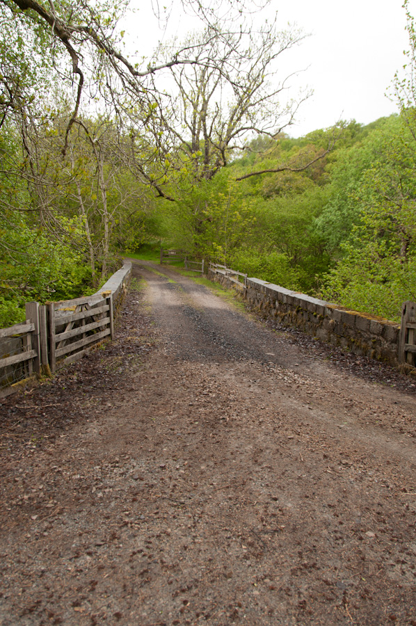 Kiachnish Bridge (Old) over River Kiachnish, by Coruanan