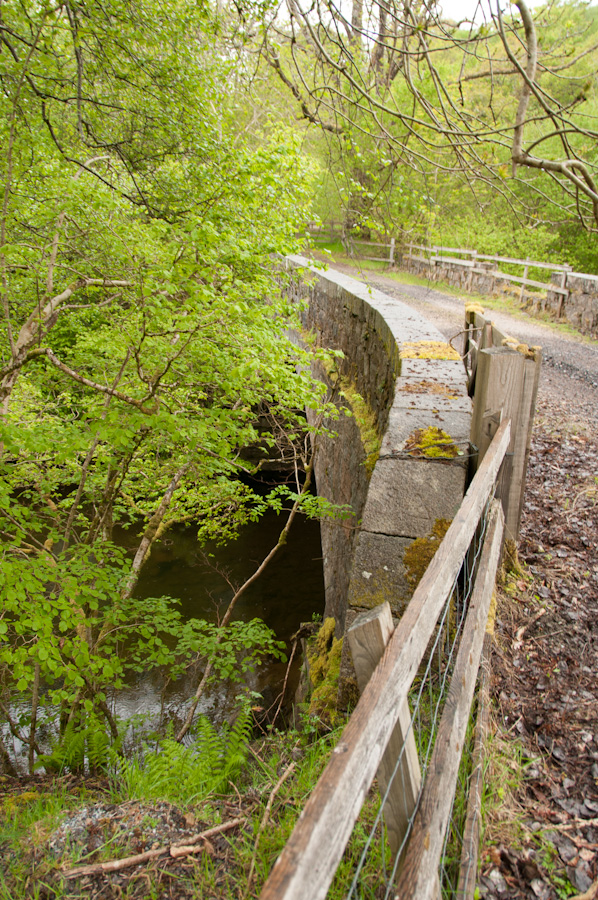 Kiachnish Bridge (Old) over River Kiachnish, by Coruanan