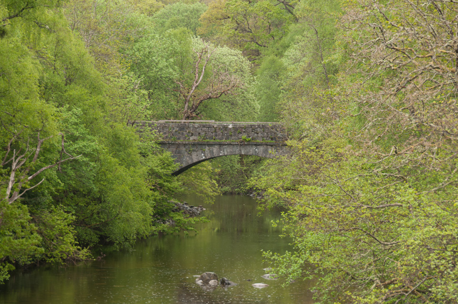 Kiachnish Bridge (Old) over River Kiachnish, by Coruanan
