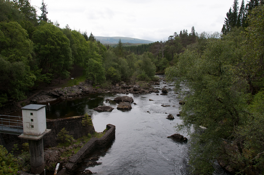 Suspension Footbridge over River Garry (by Hydro Dam), Invergarry