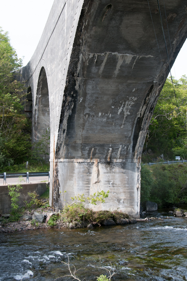 Railway Viaduct over River Morar, Falls of Morar, Morar