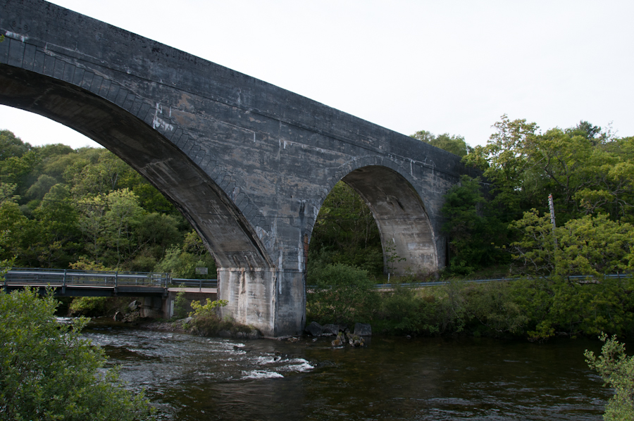 Railway Viaduct over River Morar, Falls of Morar, Morar