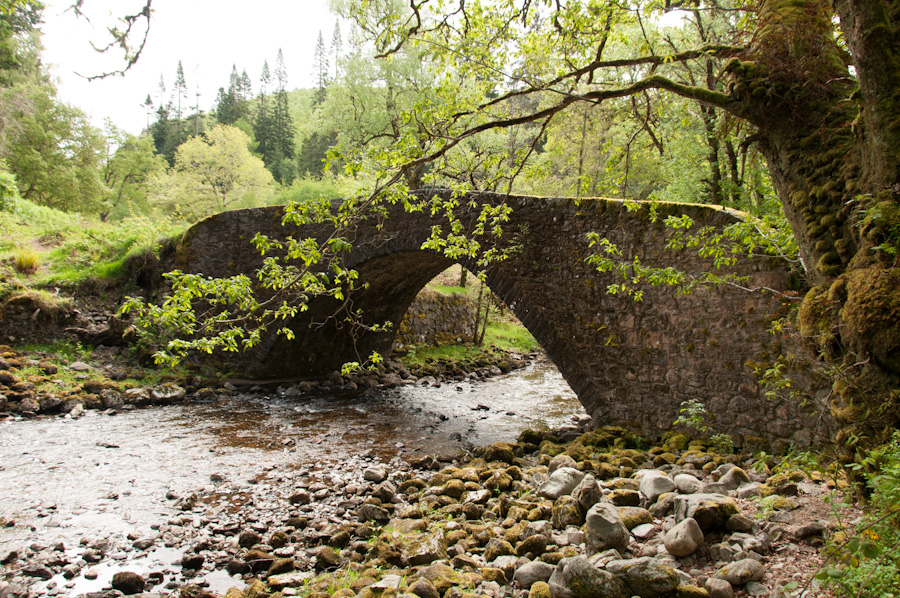 Chia-Aig Bridge over Abhain Chia-Aig, Achnacarry