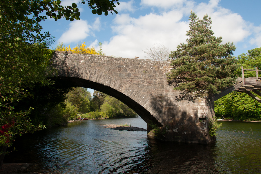 Old Fort Augustus Bridge over River Oich
