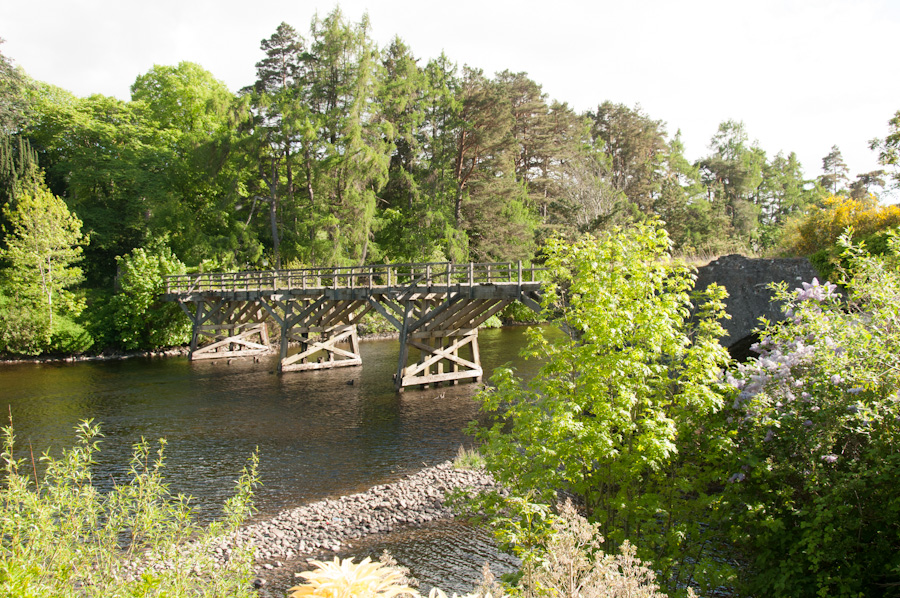 Old Fort Augustus Bridge over River Oich