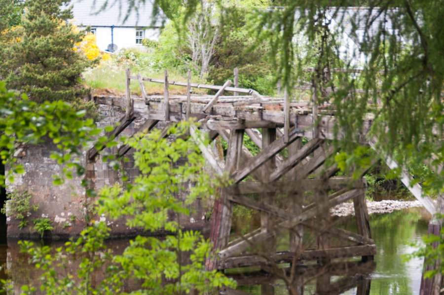 Old Fort Augustus Bridge over River Oich