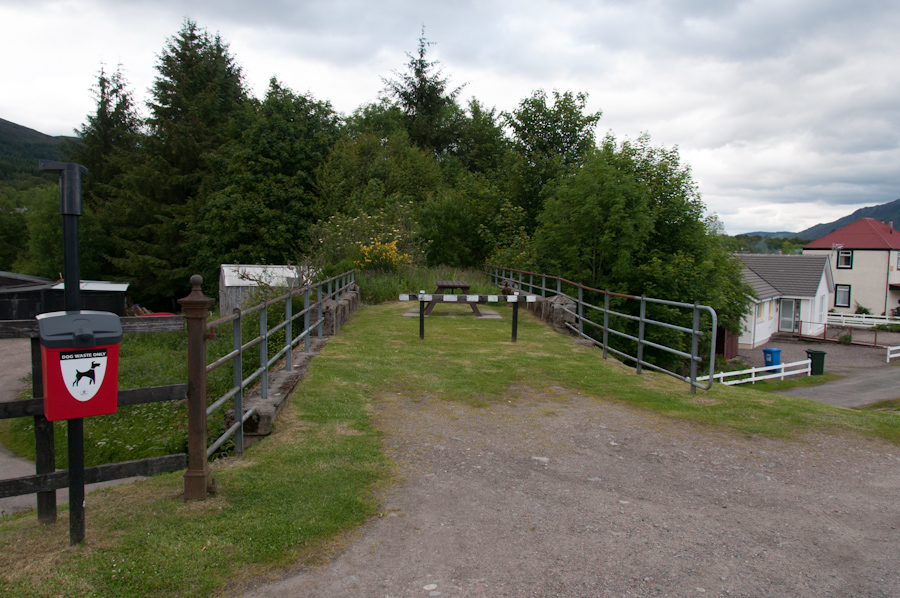 Fort Augustus, Railway Bridge over Canalside Road
