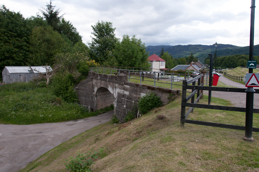 Fort Augustus, Railway Bridge over Canalside Road