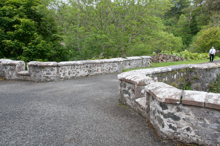 Skye, Dunvegan Castle, Bridge