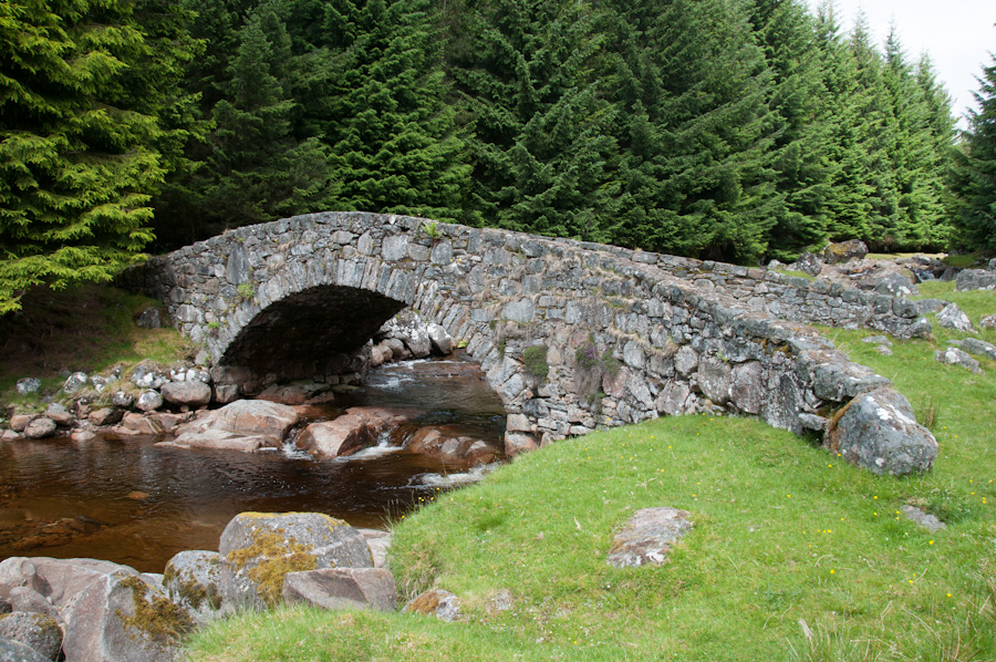 Corrieyairack Pass, Bridge over Allt Feith A Mhoraire, Melgarve