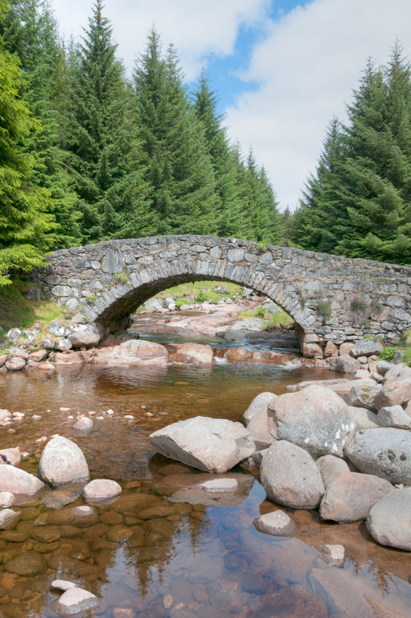 Corrieyairack Pass, Bridge over Allt Feith A Mhoraire, Melgarve
