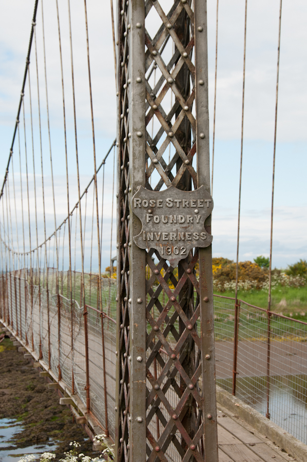 Alexandra Suspension Bridge, The Links, Tain