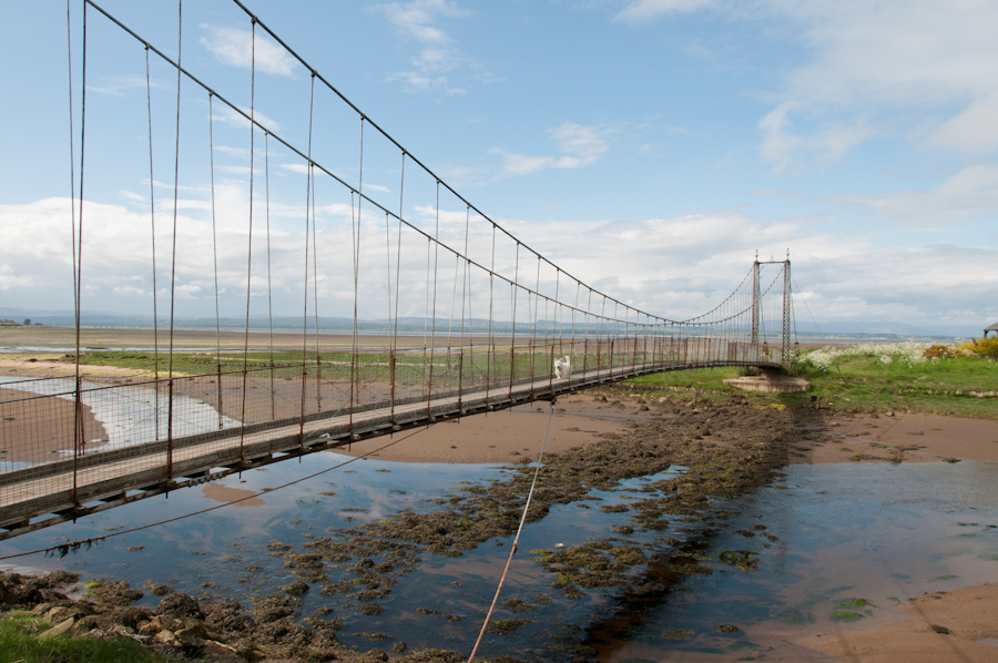 Alexandra Suspension Bridge, The Links, Tain