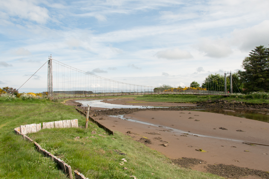 Alexandra Suspension Bridge, The Links, Tain